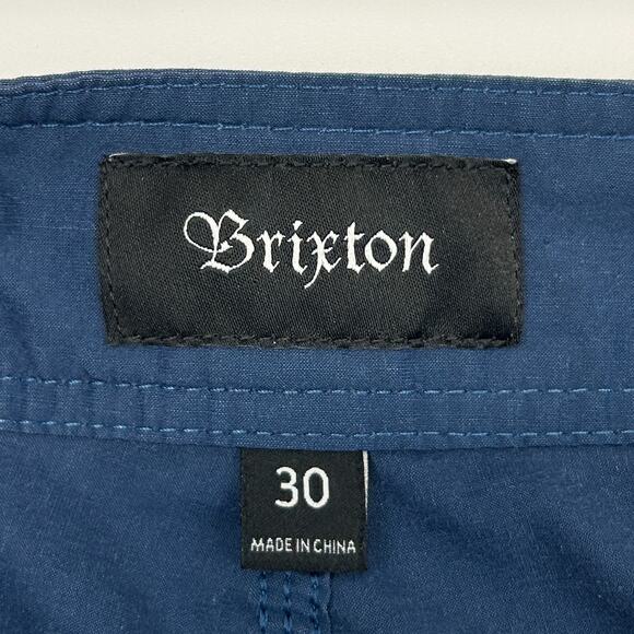 Brixton Board Shorts Mens 30 Blue Swim Swimming Swimmer Surfer Surfing BRXTN - Picture 4 of 5